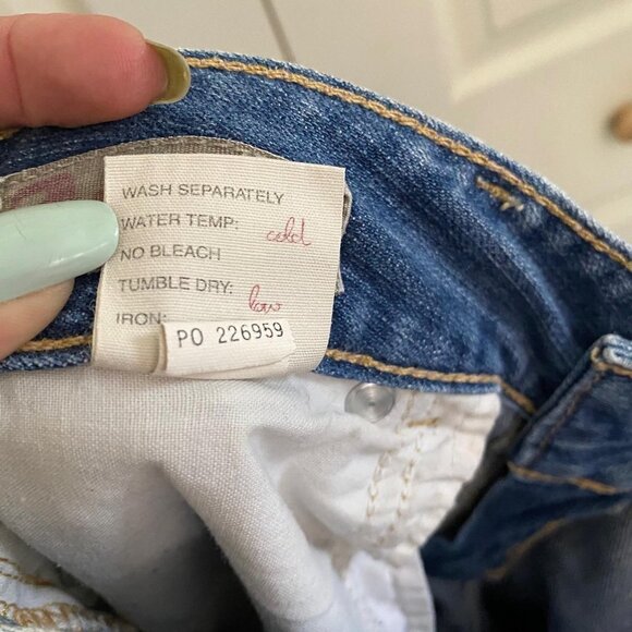 BKE Culture Buckle Women's Medium Light Wash Bootcut Blue Jeans Size 27 33.5 - Picture 8 of 11